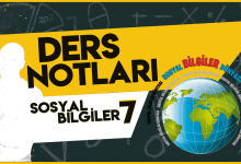 7. Sınıf Sosyal Bilgiler Ders Notu